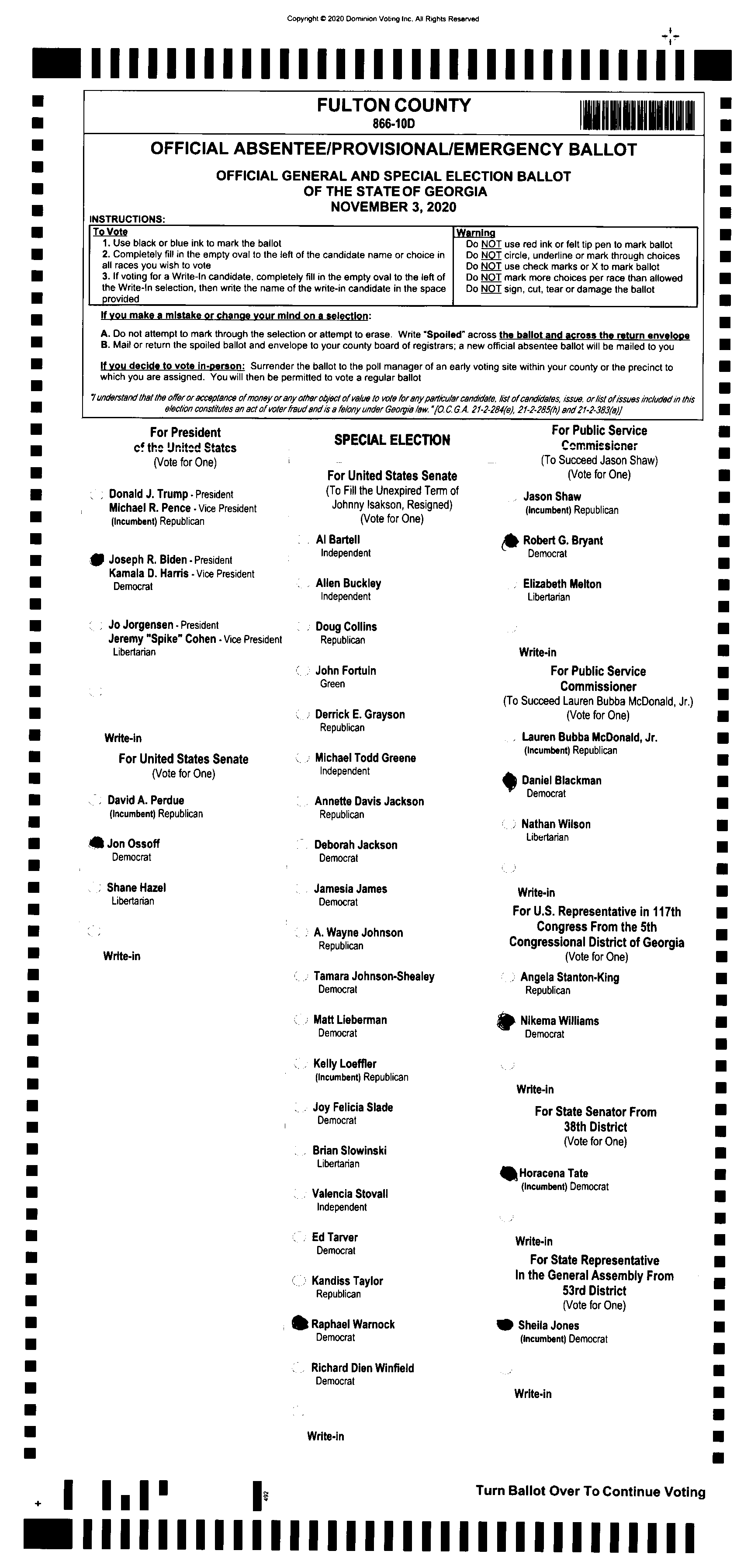 Source Ballot